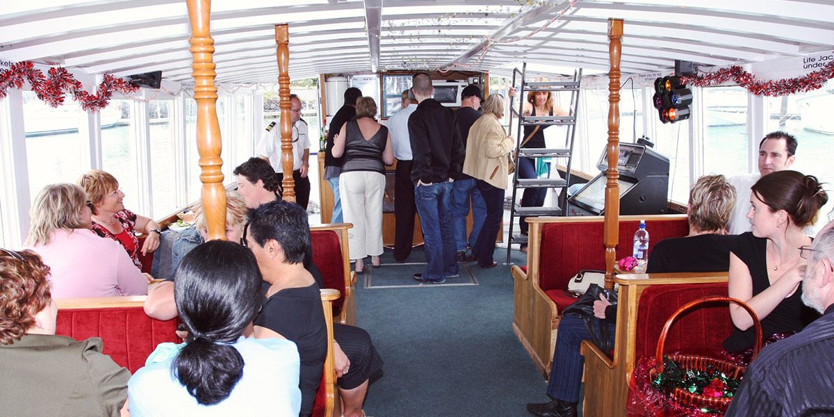 Party cruises on Auckland Harbour